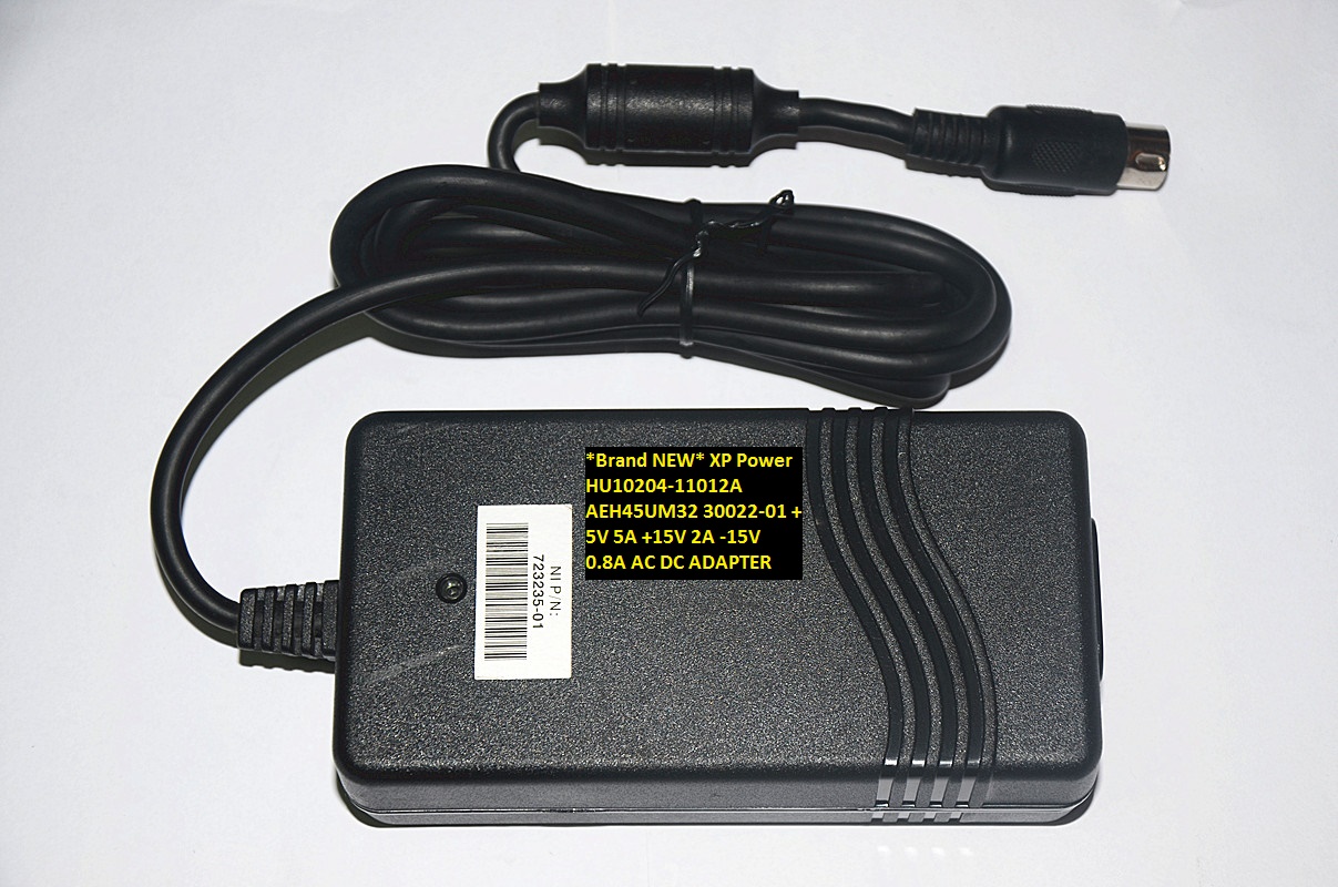 *Brand NEW* HU10204-11012A 30022-01 XP Power 5pin +5V 5A AEH45UM32 +15V 2A -15V 0.8A AC *Brand NEW* HU10204-11012A 30022-01 XP Power 5pin +5V 5A AEH45UM32 +15V 2A -15V 0.8A AC